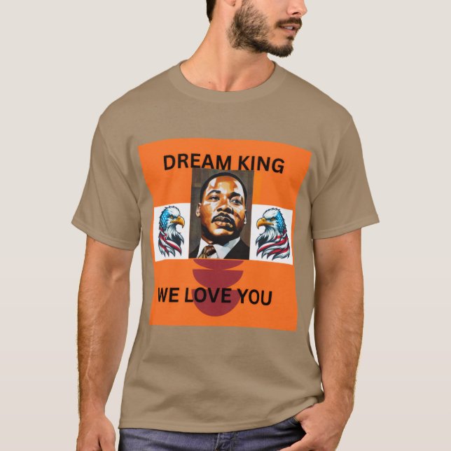 MARTIN LUTHER KING 👑  T-Shirt (Vorderseite)