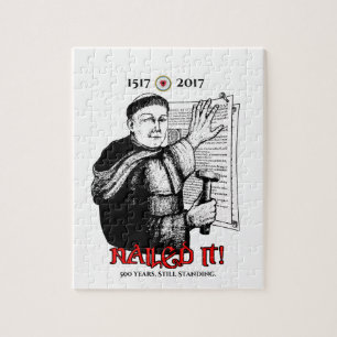 Martin Luther nagelte es! Puzzle