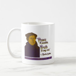 Martin Luther Peace und Wahrheit Kaffeetasse