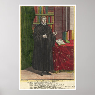 Martin Luther-Portrait Poster