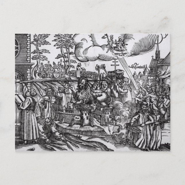 Martin Luther Postkarte (Vorderseite)