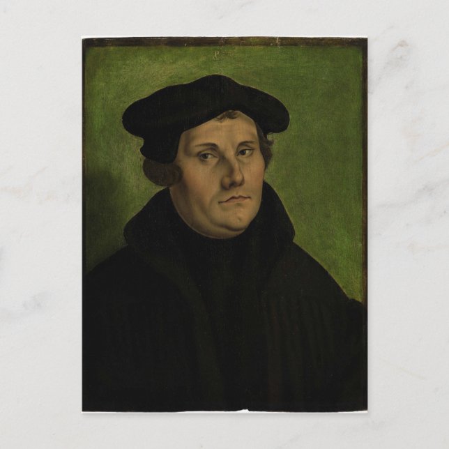 Martin Luther Postkarte (Vorderseite)