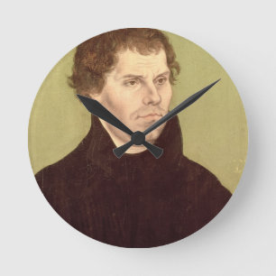 Martin Luther Runde Wanduhr