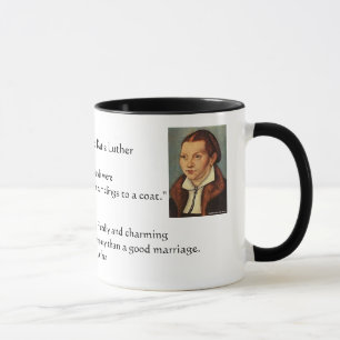 Martin Luther und Katie Luther Heirat Tasse
