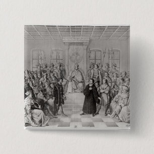 Martin Luther vor Charles V Button
