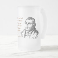 Martin Luther Zitat über Bier Drinker