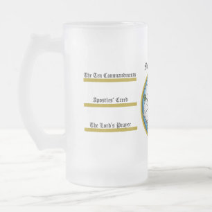 Martin Luthers Drinking-Tasse Mattglas Bierglas