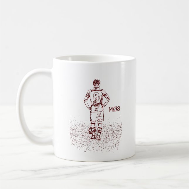 Martin Odegaard Arsenal Kaffeetasse (Links)