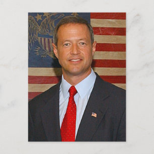 Martin O'Malley Postkarte