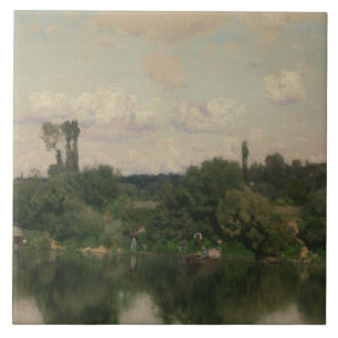 Martin Rico y Ortega - Auf der Seine Fliese