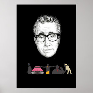 Martin Scorsese Films Poster