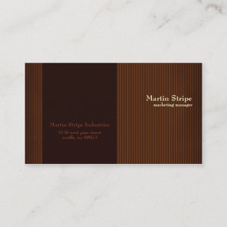 Martin Stripe Business Cards Visitenkarte