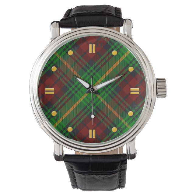 Martin Tartan Watch Armbanduhr (Vorderseite)