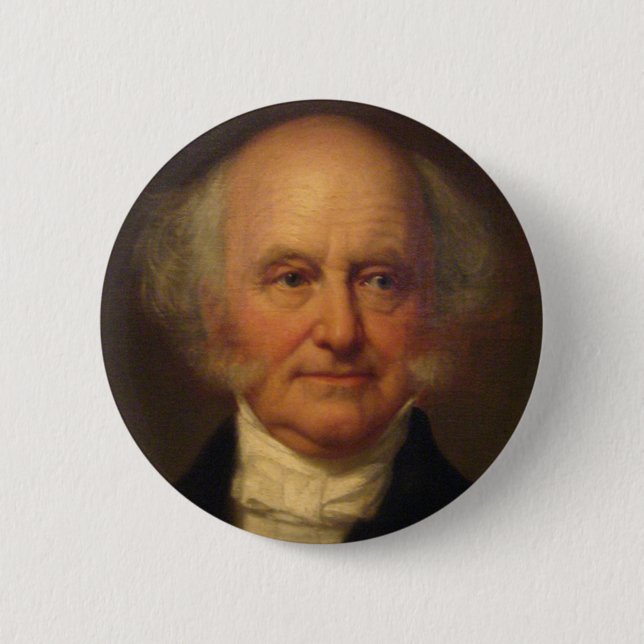 Martin Van Buren 8 Button (Vorderseite)
