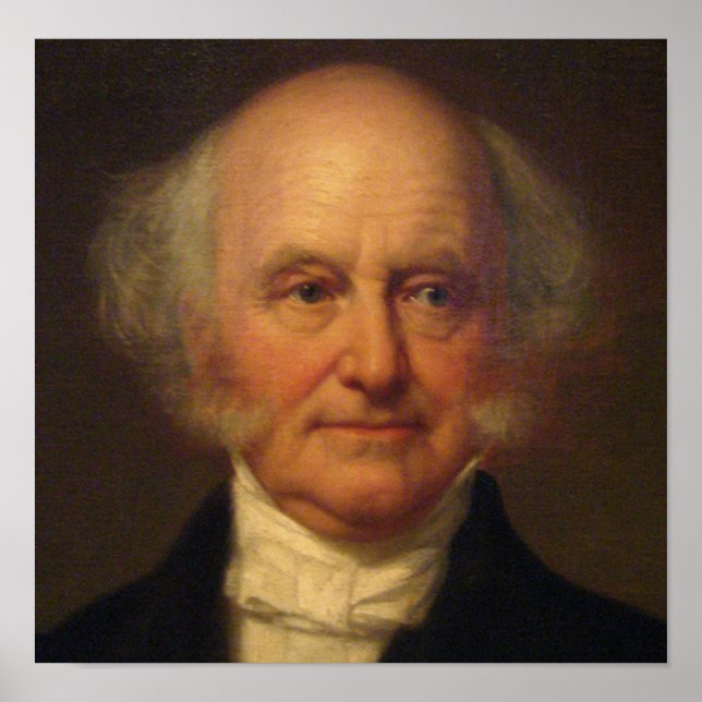 Martin Van Buren 8. Präsident Poster (Vorne)