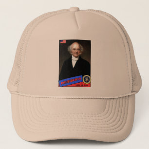 Martin-Van-Buren-Baseballkarte Truckerkappe