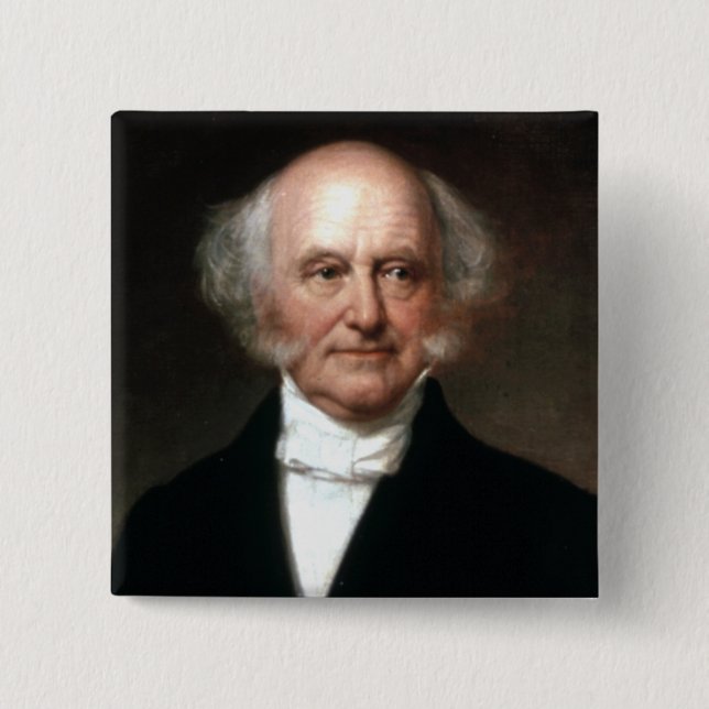 Martin Van Buren Button (Vorderseite)