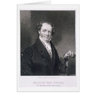Martin Van Buren, graviert von E. Wellmore (gravi)