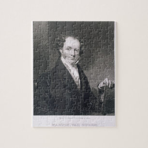 Martin Van Buren, graviert von E. Wellmore Puzzle