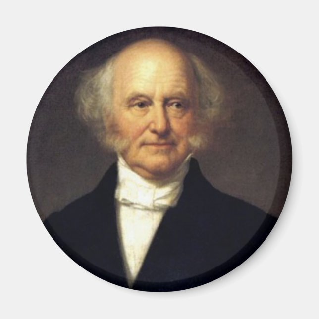 Martin Van Buren Magnet (Vorne)