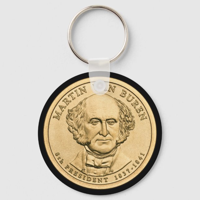MARTIN VAN BUREN SCHLÜSSELANHÄNGER (Vorderseite)