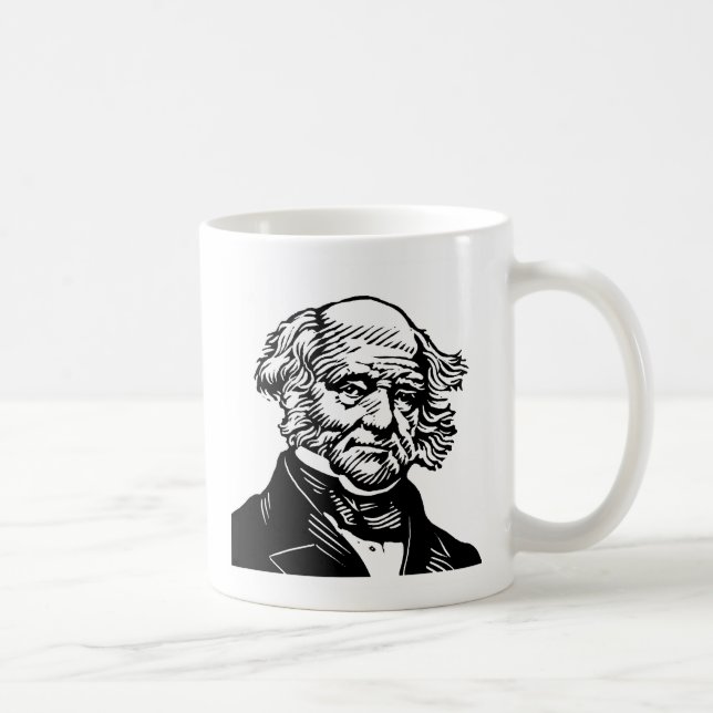 Martin van Buren Tasse (Rechts)