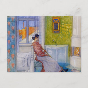 Martina Maid in Erholung Postkarte