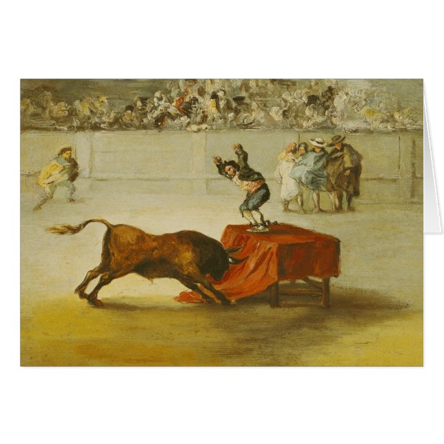 Martinchos andere Unsinnigkeit im Stier-Ring (Vorderseite (Horizontal))