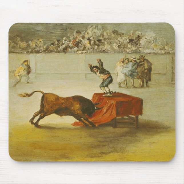 Martinchos andere Unsinnigkeit im Stier-Ring Mousepad (Vorne)
