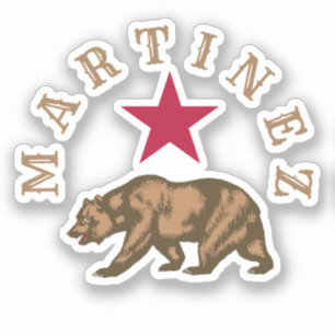 Martinez, California Classic Round Sticker