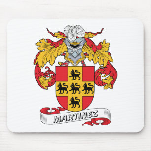 Martinez-Familienwappen Mousepad