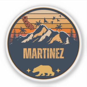 Martinez, Kalifornien Aufkleber