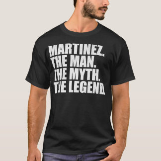 Martinez Name Martinez Vorname Martinez T-Shirt