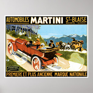 Martini Automobiles Poster