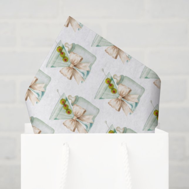 Martini Baby  Seidenpapier (Geschenktüte)