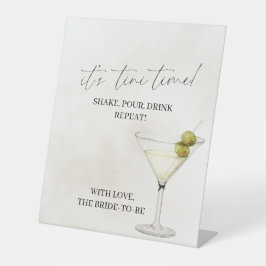 Martini-Bar Signature-Drink-Bar Sockelschild
