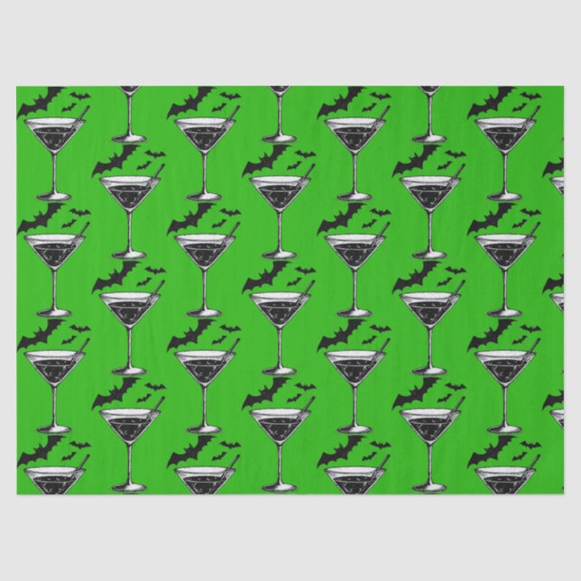 Martini Bats Seidenpapier (Vorderseite)