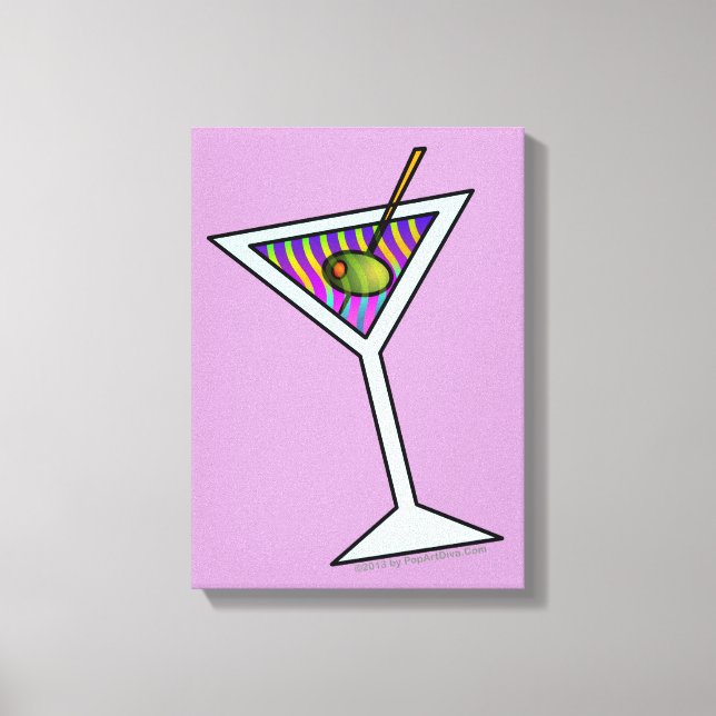 MARTINI CANVAS PRINTS LEINWANDDRUCK (Vorderseite)
