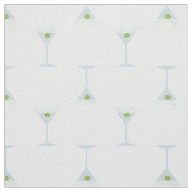 Martini-Cocktail Stoff (Muster)