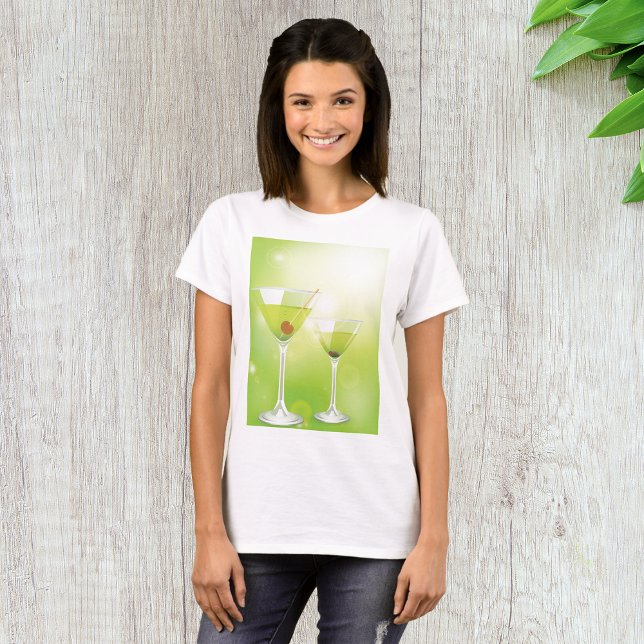 Martini Cocktails Womens T - Shirt (Von Creator hochgeladen)