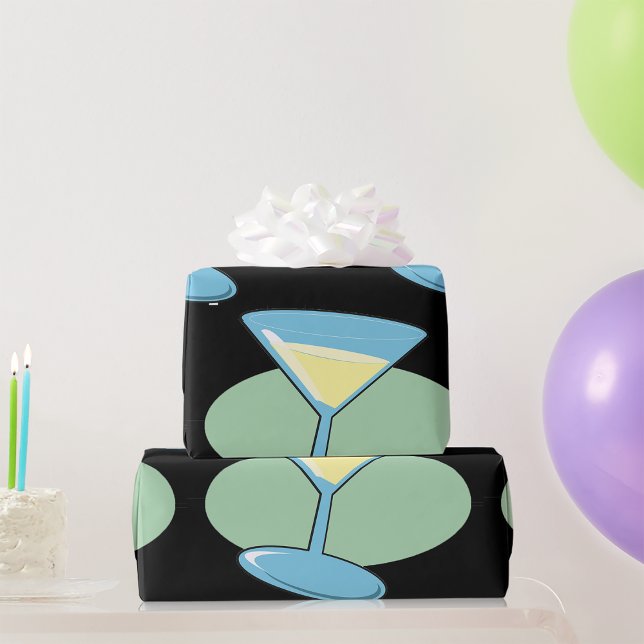 Martini Drink Geschenkpapier (Von Creator hochgeladen)