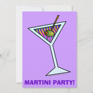 MARTINI - EINLADUNGEN FÜR COCKTAIL PARTYS