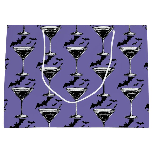 Martini Fledermäuse Große Geschenktüte (Vorderseite)
