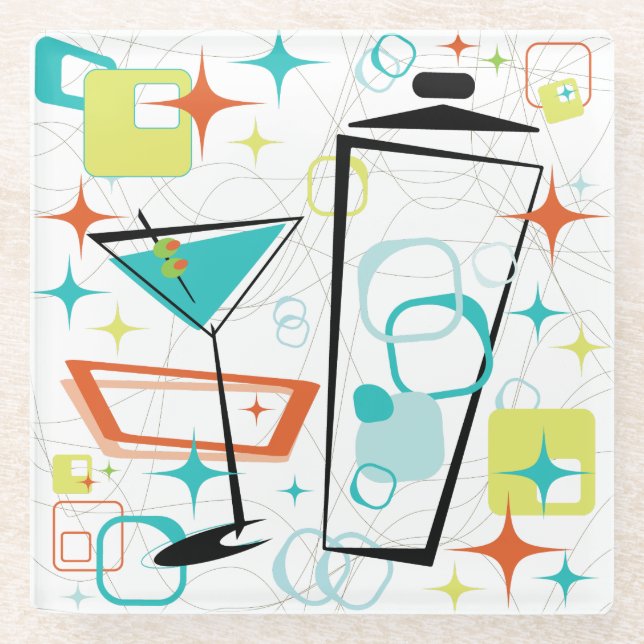 Martini Gehen-Gehen! Glasuntersetzer (Vorderseite)