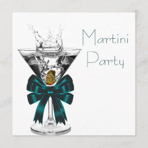 Martini-Glas Martini-Party-Einladungen Einladung