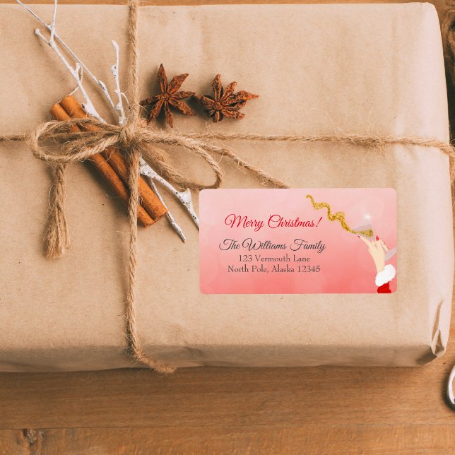 Martini Glass Spilling Weihnachts-Glitzer Party (Von Creator hochgeladen)