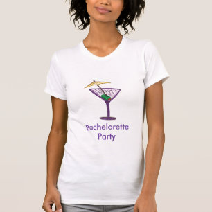 Martini Junggeselinnen-Abschied T-Shirt
