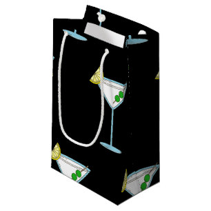 Martini Liebhaber Cocktail Glass Barkeeper Alkohol Kleine Geschenktüte