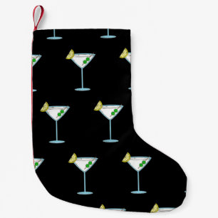 Martini Liebhaber Cocktail Glass Barkeeper Alkohol Kleiner Weihnachtsstrumpf