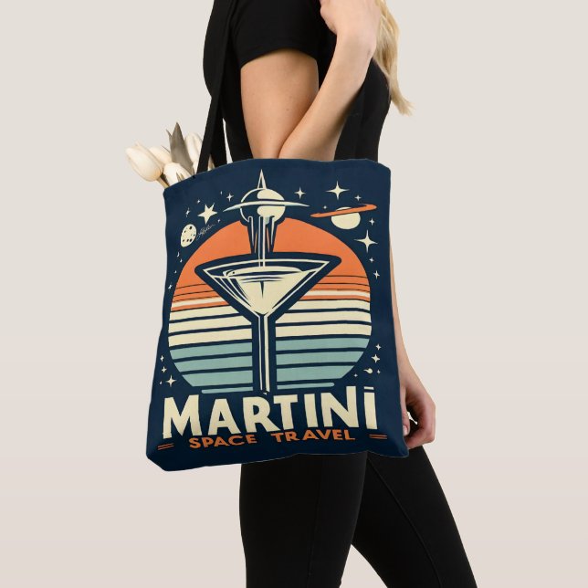 Martini-Logos für Raumfahrten (Von Nahem)